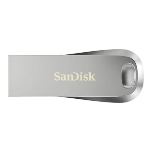 SanDisk Ultra Luxe 128GB, USB 3.2 Gen 1, Flash Drive, Upto 400MB/s R, Pendrive, Metal, 5Y Warranty