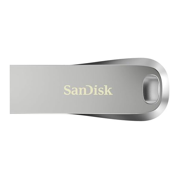 SanDisk Ultra Luxe 128GB, USB 3.2 Gen 1, Flash Drive, Upto 400MB/s R, Pendrive, Metal, 5Y Warranty