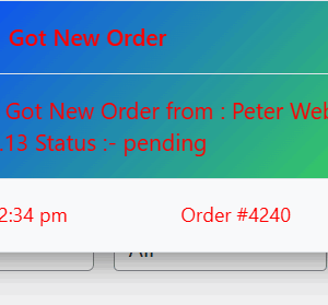 Desktop Notification for Woocommerce
