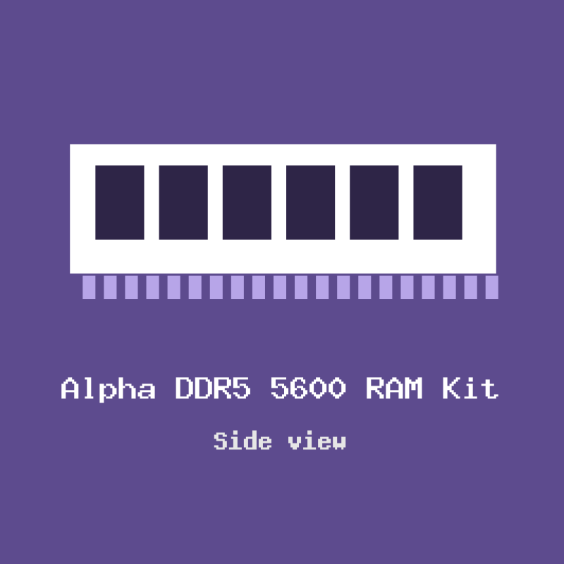 Alpha DDR5 5600 RAM Kit