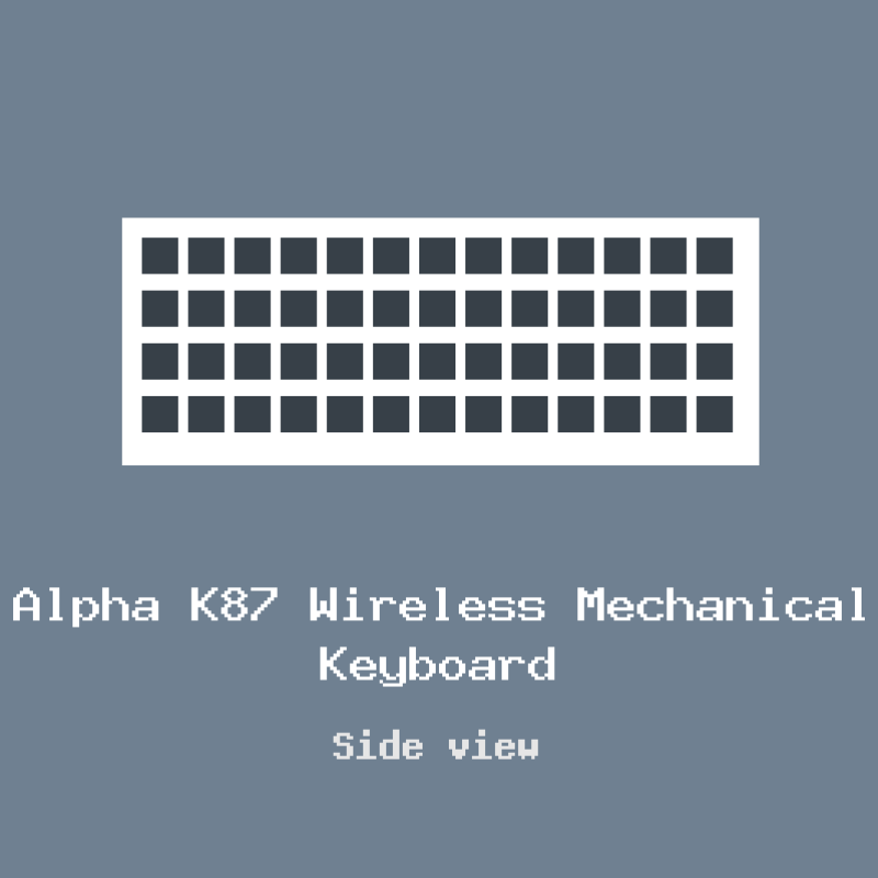Alpha K87 Wireless Mechanical Keyboard