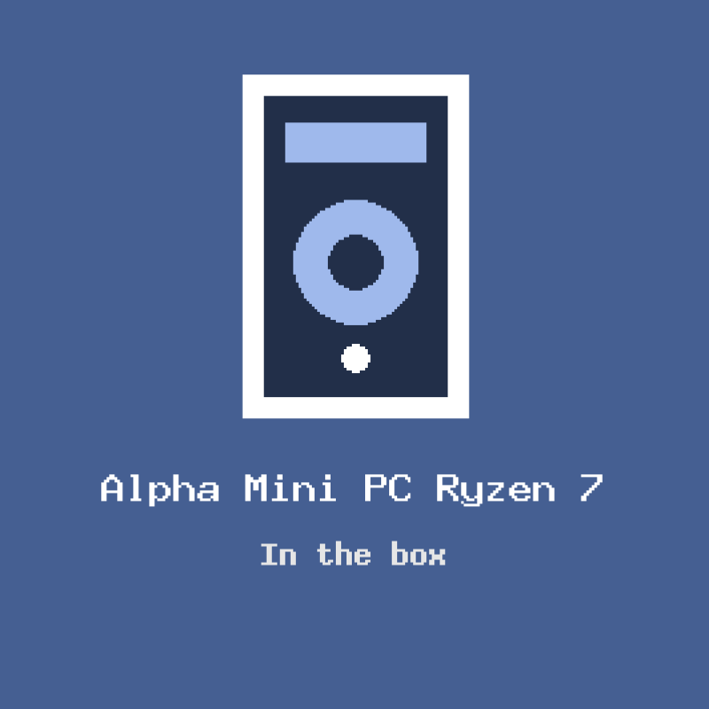 Alpha Mini PC Ryzen 7