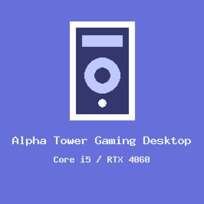 Alpha Tower Gaming Desktop