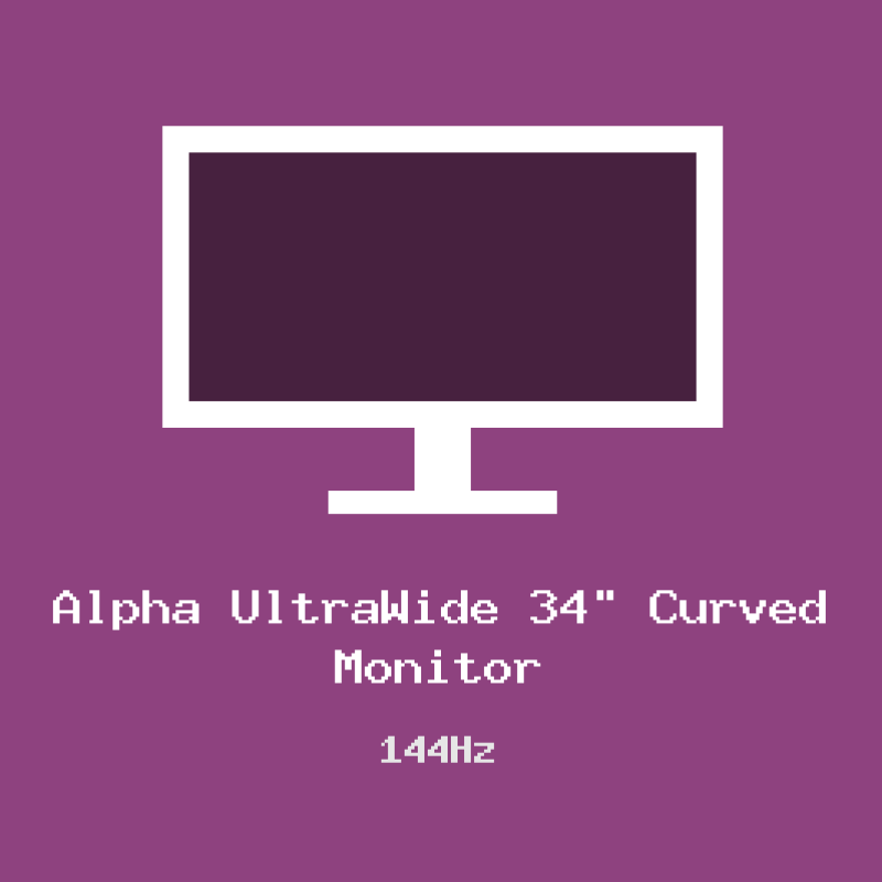 Alpha UltraWide 34″ Curved Monitor