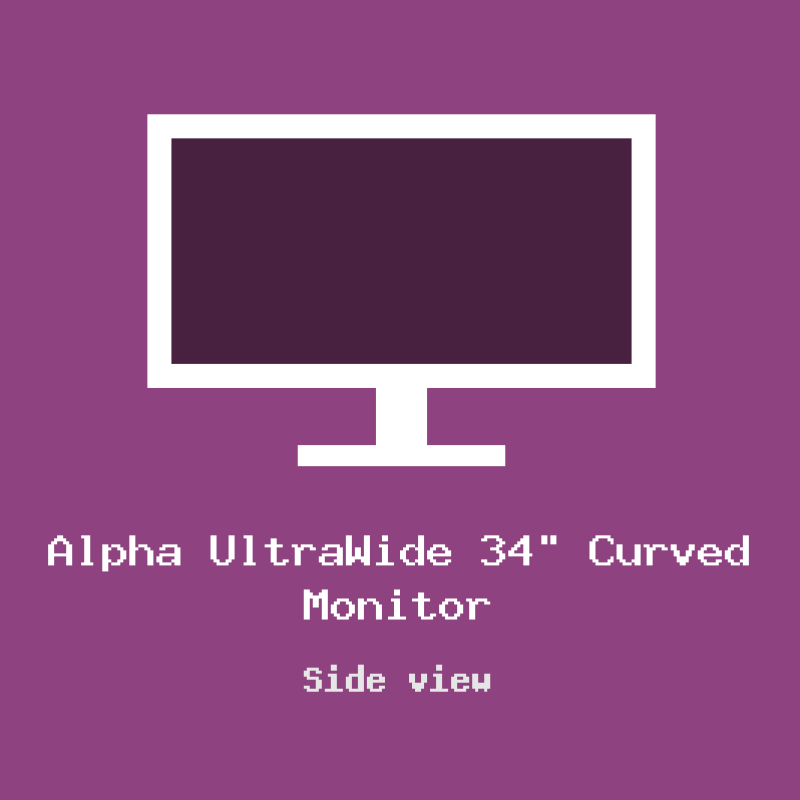 Alpha UltraWide 34″ Curved Monitor