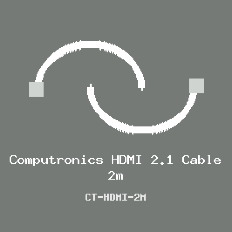 Computronics HDMI 2.1 Cable 2m